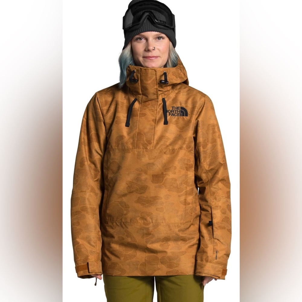 NWT North Face Women's Tanager Jacket, Timber Tan Tonal Duck Camo Print, XS